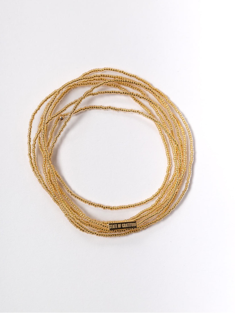 STATE OF GRATITUDE
Goldie Intention Wrap Bracelet